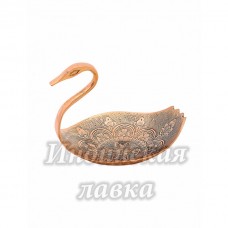Ваза-фруктовница, "Лебедь" Gold