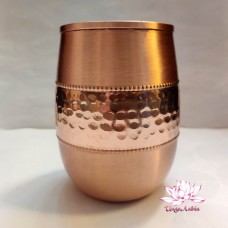 Медный стакан Бочонок для настаивания медной воды 400ml