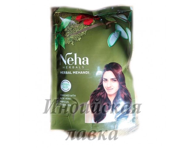 Хна для волос натуральная с травами Neha 55гр