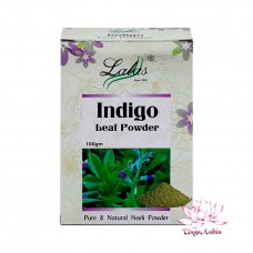 Басма (порошок) травяная краска для волос, Indigo Powder, Lalas Herbal, 100гр