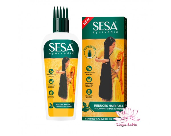 Аюрведическое масло для волос: улучшение роста и пигментации Sesa 100мл