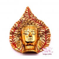 Панно настенное Будда дарующий счастье, силумин, 21см 15см