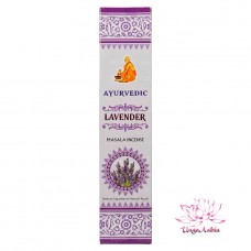 Благовония Лаванда, Lavender, Ayurvedic 15гр