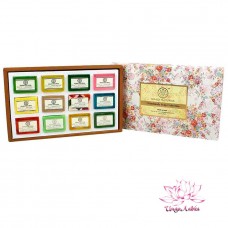 Подарочный набор мыла, KHADI NATURAL Handmade Soap Collection Kit, 12 шт по 25 гр