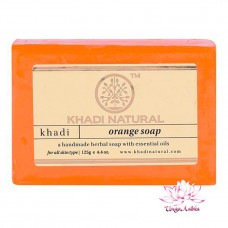 Мыло Апельсин Orange Khadi Natural 125гр холодный отжим