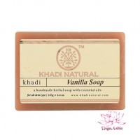 Мыло Ваниль Vanilla soap Khadi Natural 125гр холодный отжим