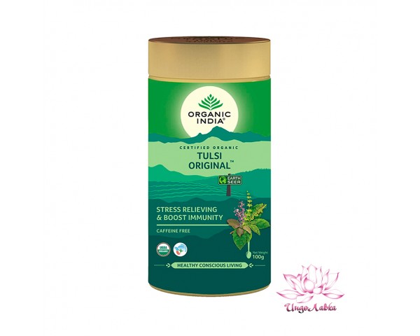 Чай Тулси Оригинал (Tulsi Original), 100гр - снижает стресс, укрепляет иммунитет