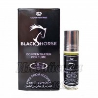 Арабские Масляные Духи Black Horse, мужские, 6 мл, AL-REHAB