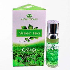Арабские Масляные Духи Green Tea, женские, 6 мл, AL-REHAB