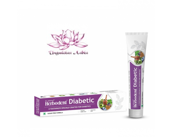 Зубная Паста Хербодент Диабетик Diabetic Herbodent 100г Dr. Jaikaran